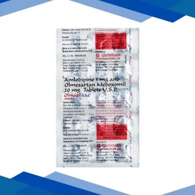 Olmax AM 20mg Tablet 15’S