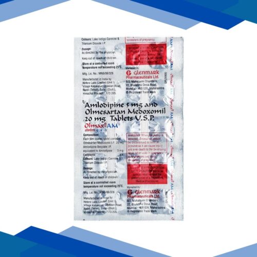 Olmax AM 20mg Tablet 15’S