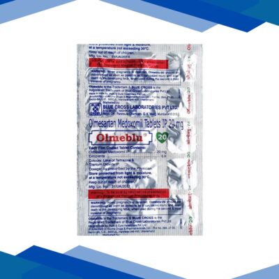 Olmeblu 20mg Tablet 15’S