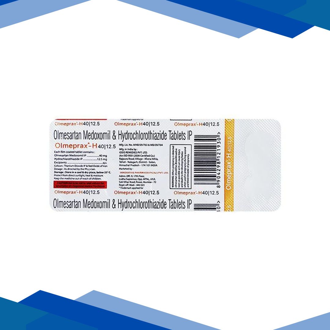 OLMEPRAX H 40 Tablet 10’s