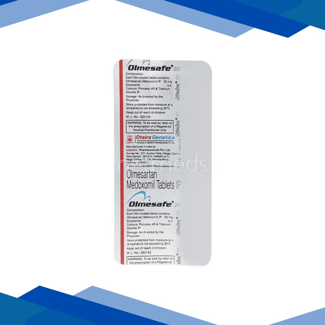 Olmesafe 20mg Tablet 10’S