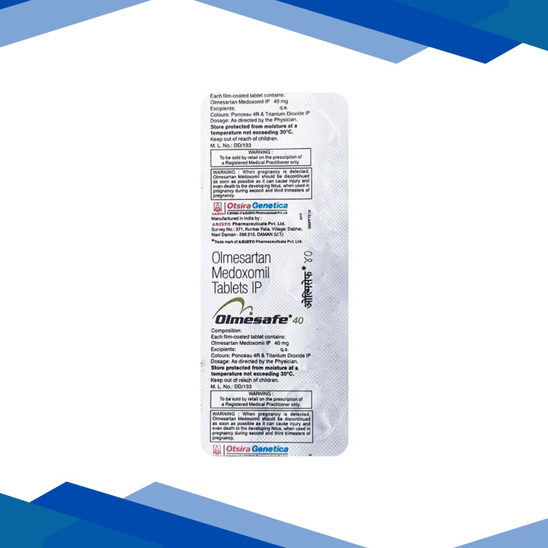 Olmesafe 40mg Tablet 10’S