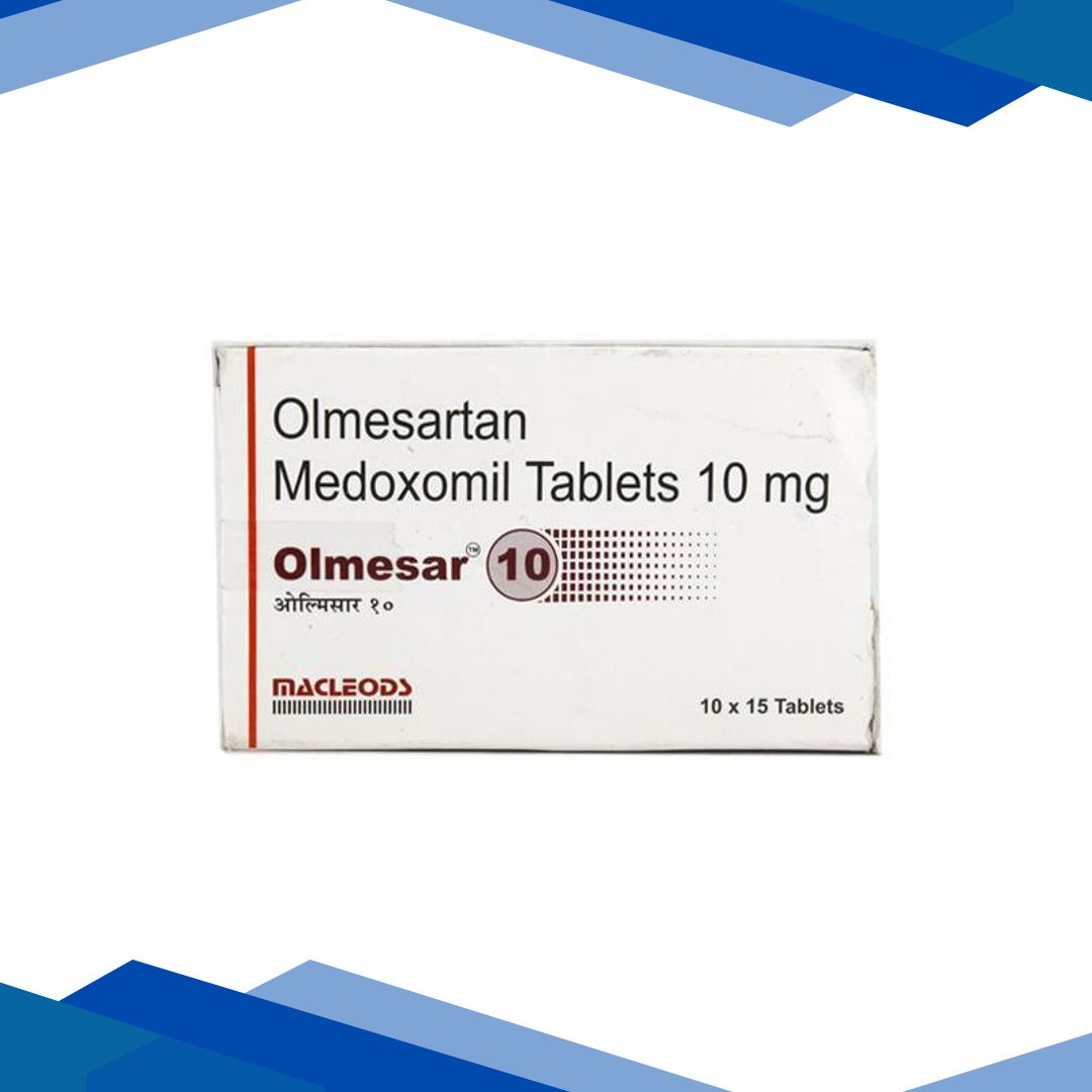 Olmesar 10mg Tablet 15’S
