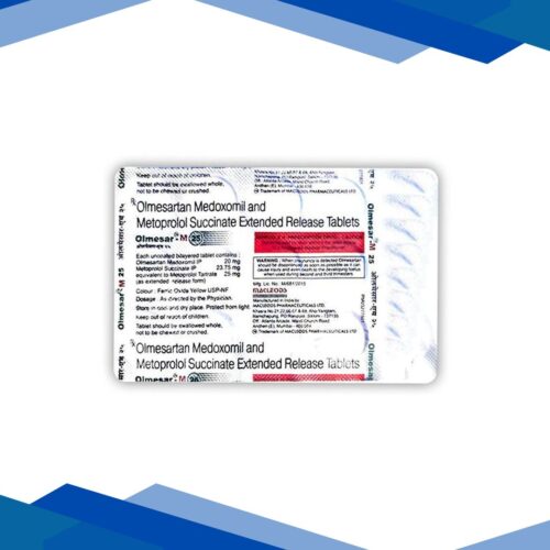 OLMESAR M 25 Tablet 15’s