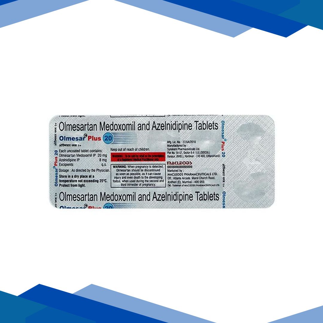 OLMESAR PLUS 20 Tablet 10’s