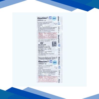 Olmetime 20mg Tablet 10’S