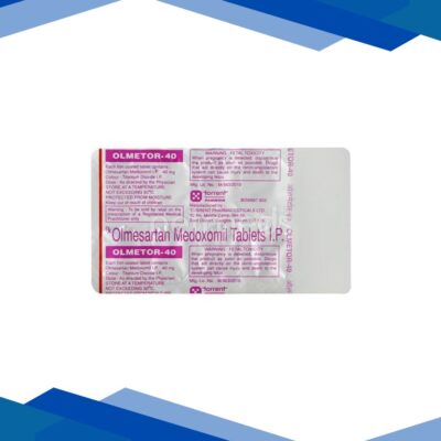 Olmetor 40mg Tablet 10’S