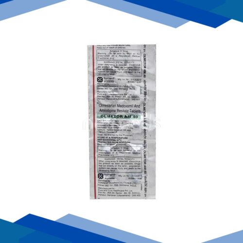 Olmetor AM 40mg Tablet 10’S