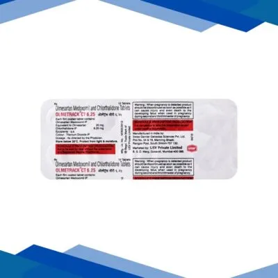Olmetrack CT 6.25mg Tablet 10’S