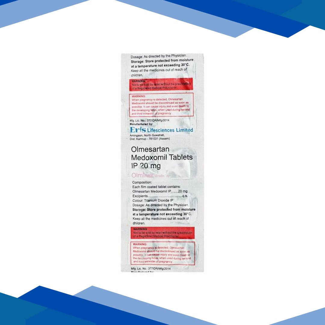 Olmin 20mg Tablet 10’S