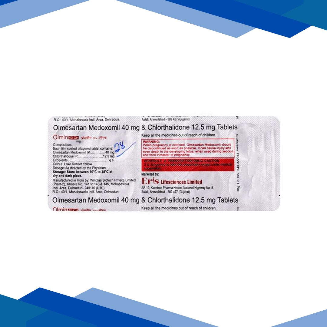 Olmin CH 40mg Tablet 10’S