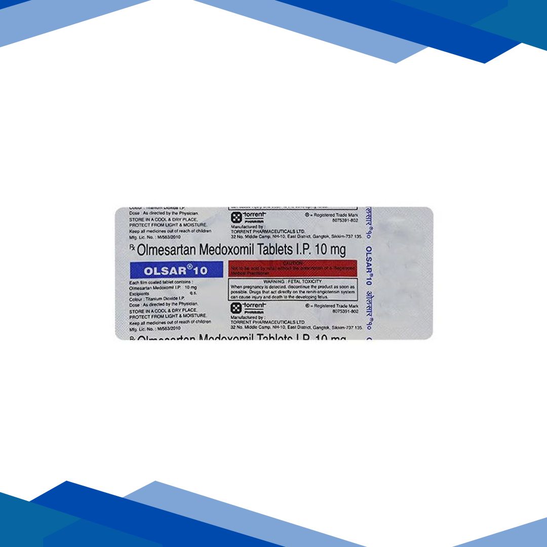 Olsar 10mg Tablet 10’S