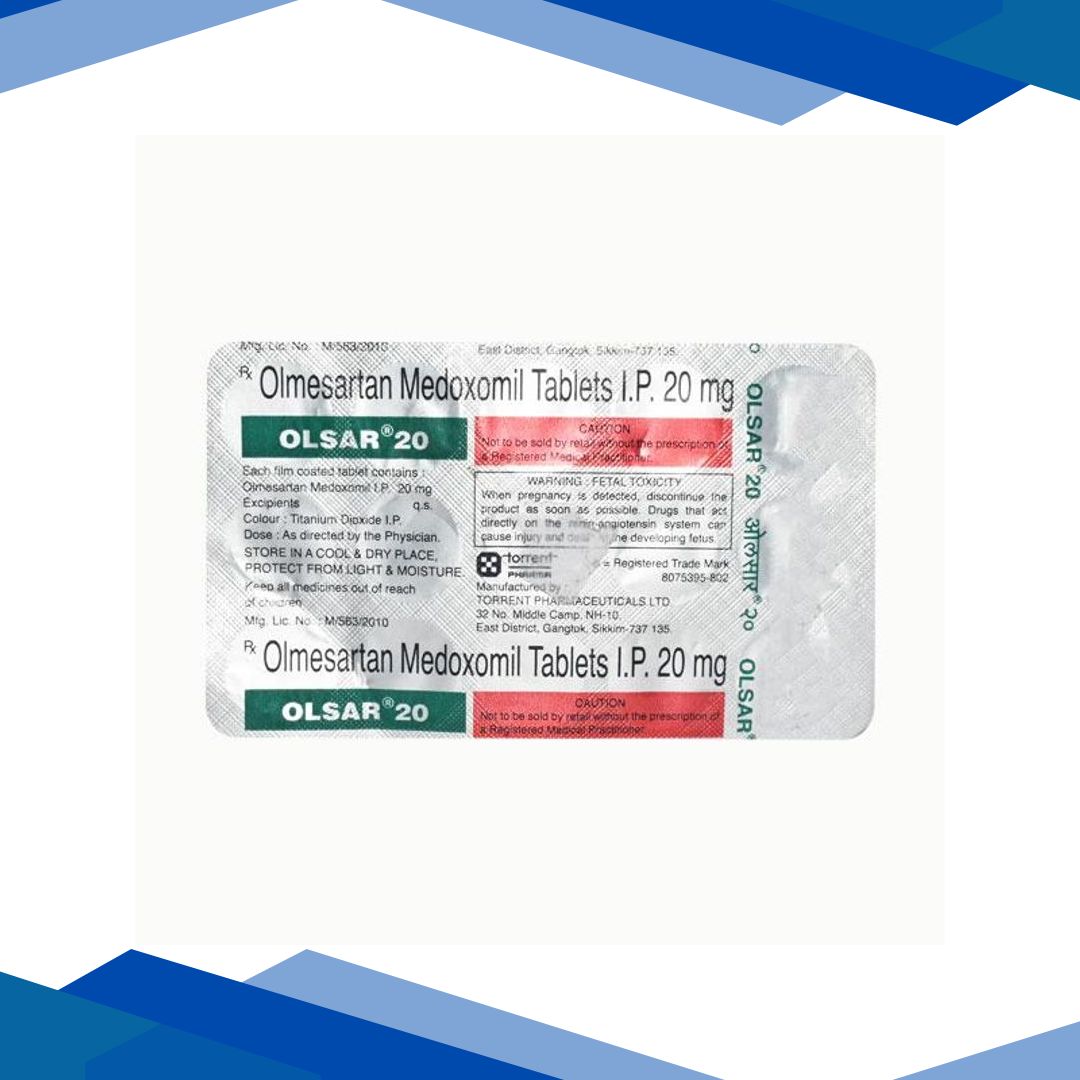 Olsar 20mg Tablet 15’S