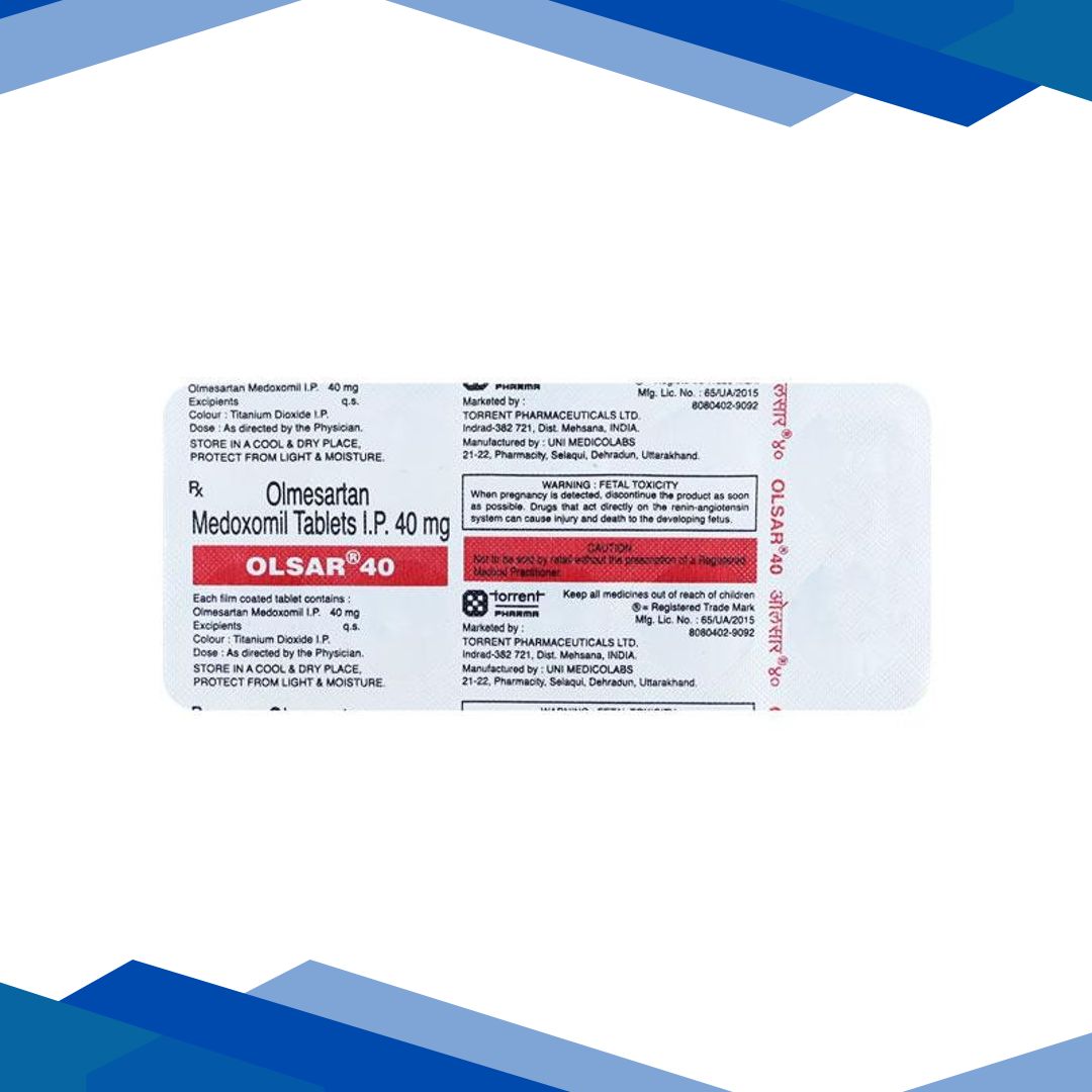 Olsar 40mg Tablet 10’S