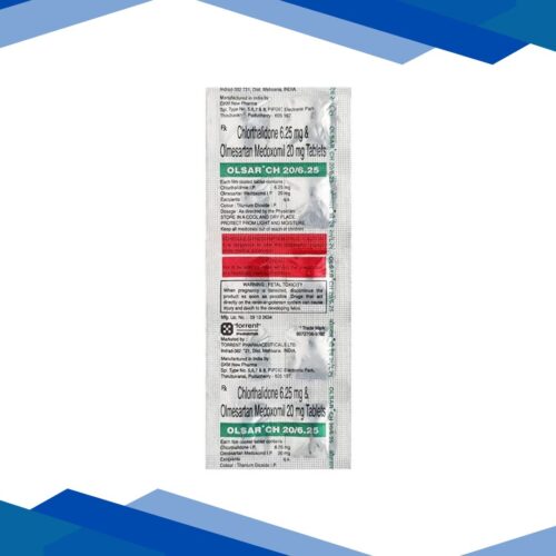 Olsar CH 20/6.25mg Tablet 10’S
