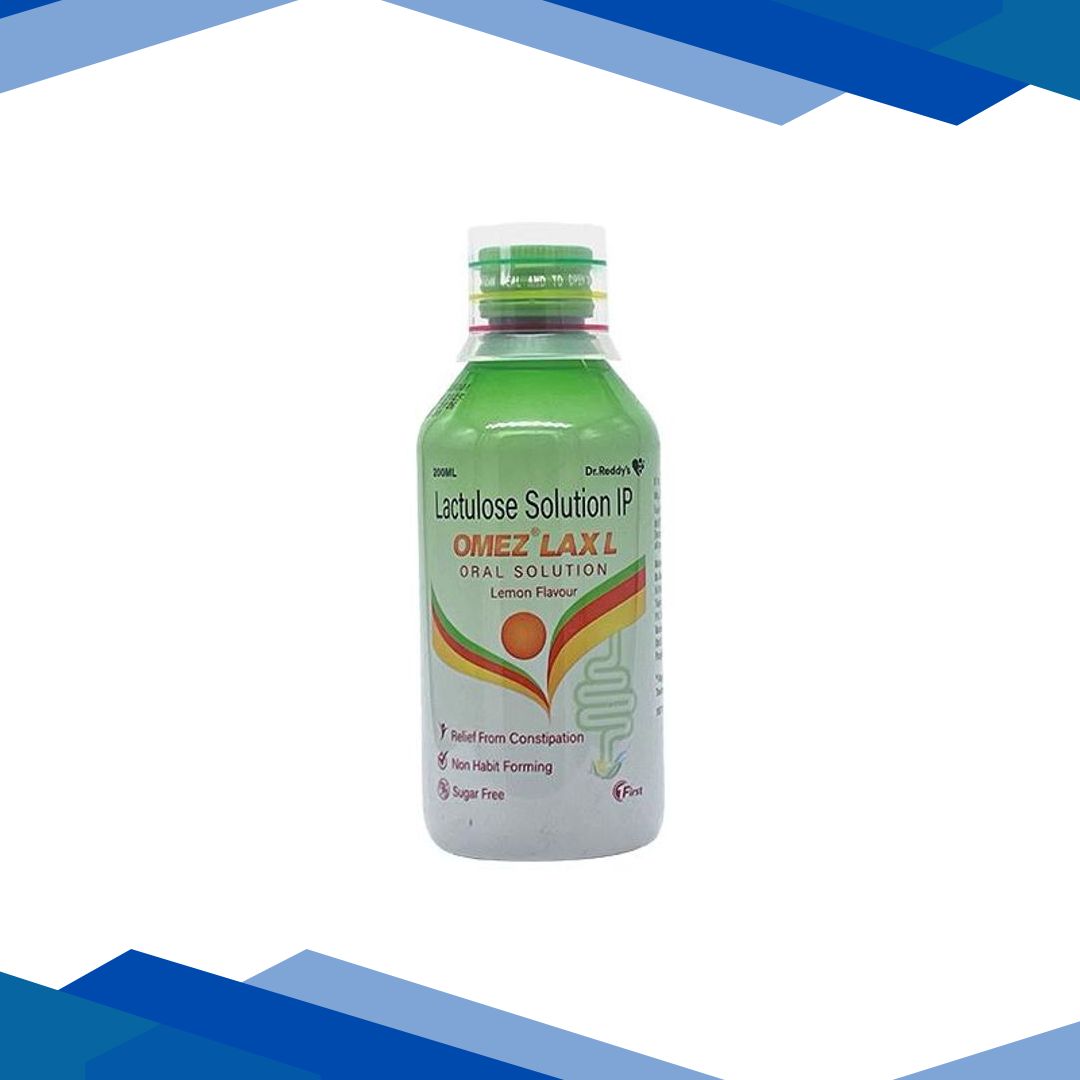 OMEZ LAX L SUGAR FREE LEMON FLAVOUR Oral Solution 200ml