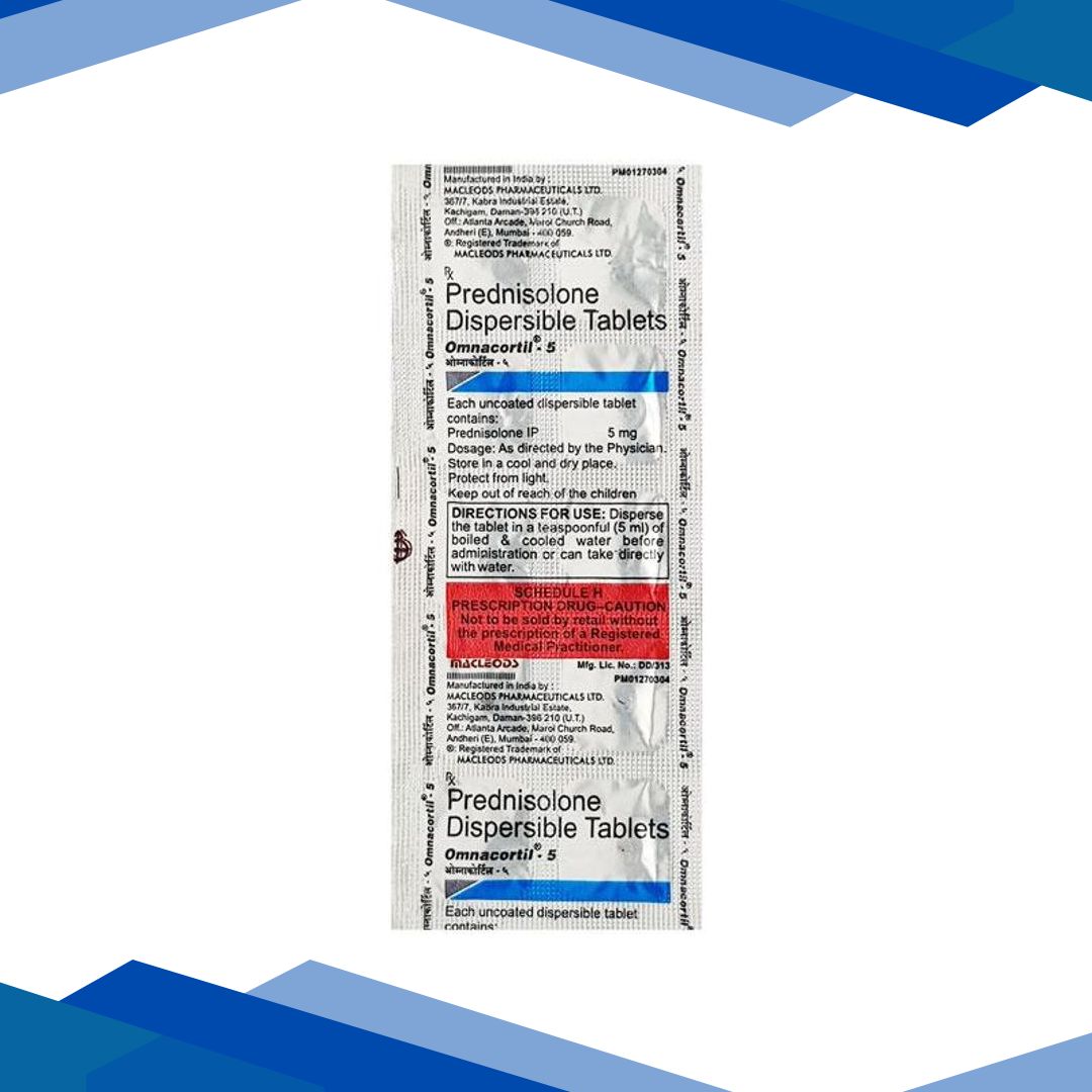 OMNACORTIL 5mg Tablet 10’s (se)