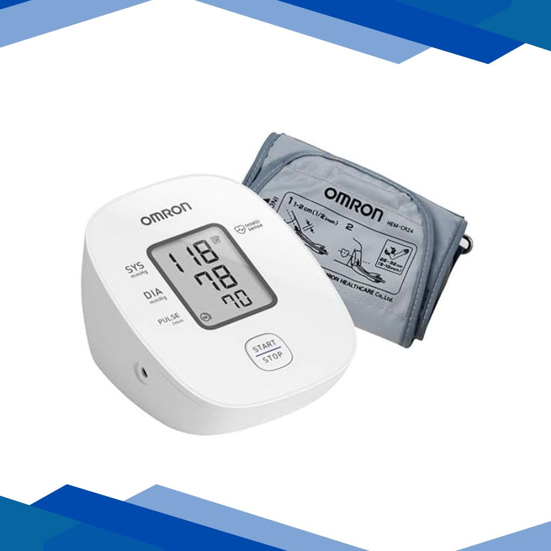 Omron Automatic Blood Pressure Monitor Upper Arm Type (HEM-7121J-IN)