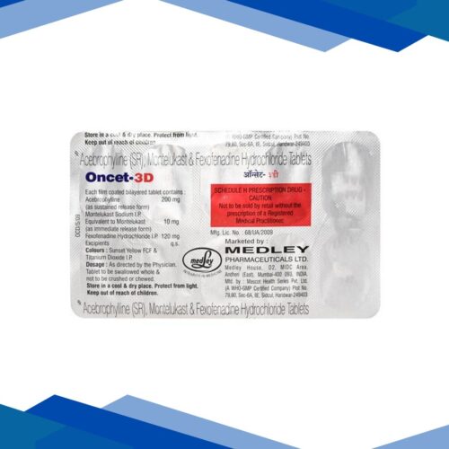 Oncet 3D Tablet 10’S