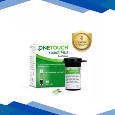 OneTouch Select Plus Blood Glucose Test Strips 50’s