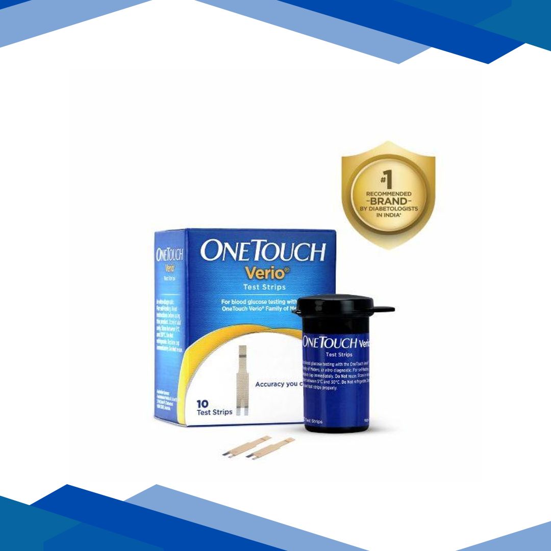OneTouch Verio Blood Glucose Test Strip 10’s