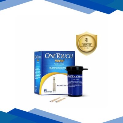 OneTouch Verio Blood Glucose Test Strip 25’s