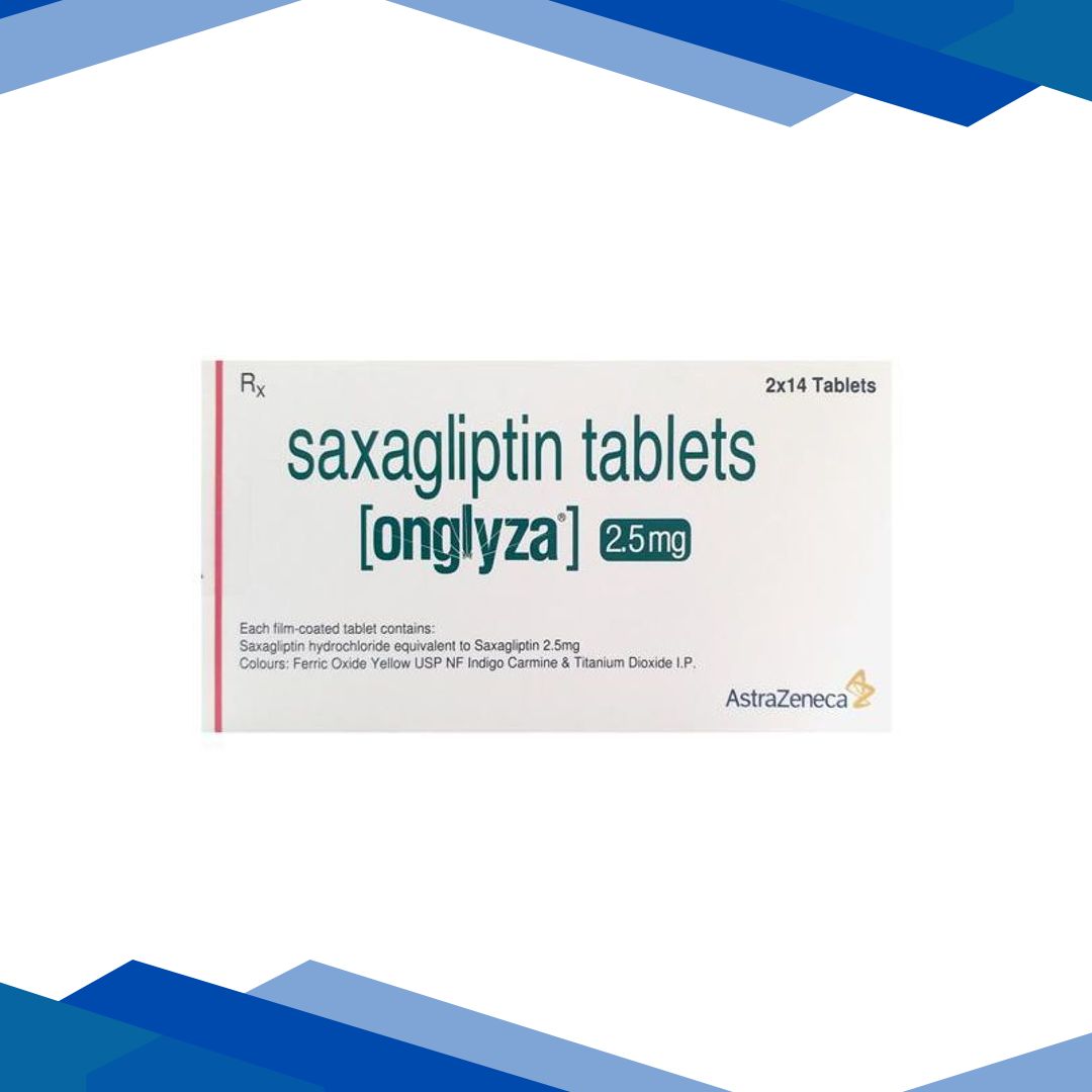 Onglyza 2.5mg Tablet 14’S