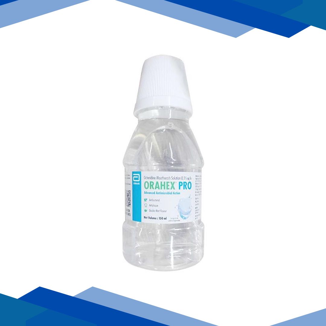 ORAHEX PRO DOUBLE MINT FLAVOUR Mouth Wash 150ml