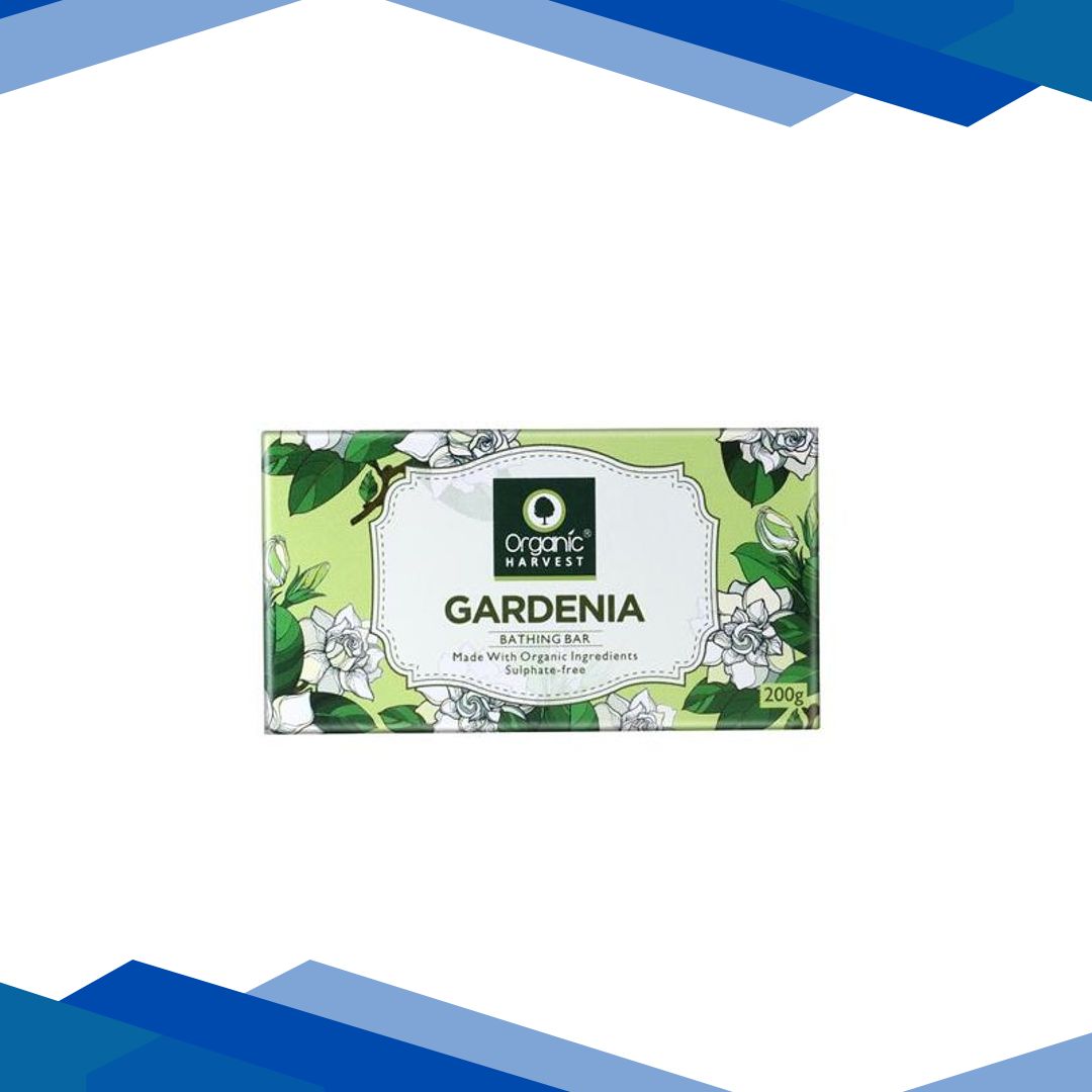 Organic Harvest Bathing Bar – Gardenia 200 gm