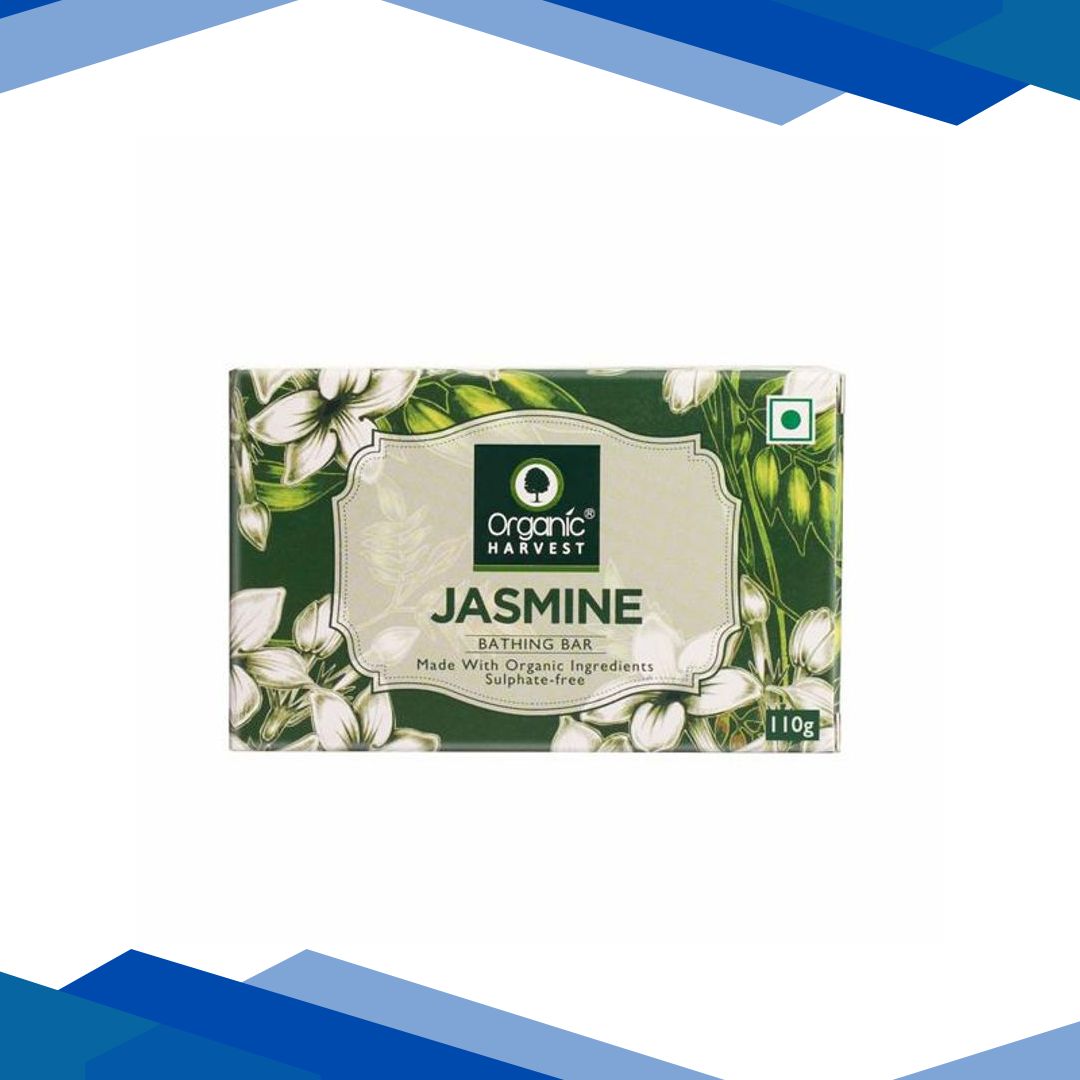 Organic Harvest Bathing Bar – Jasmine 110 gm