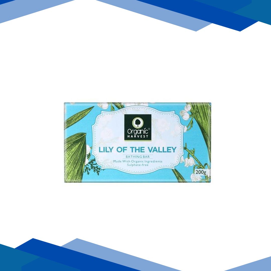Organic Harvest Bathing Bar – Lily of the valley 200 gm