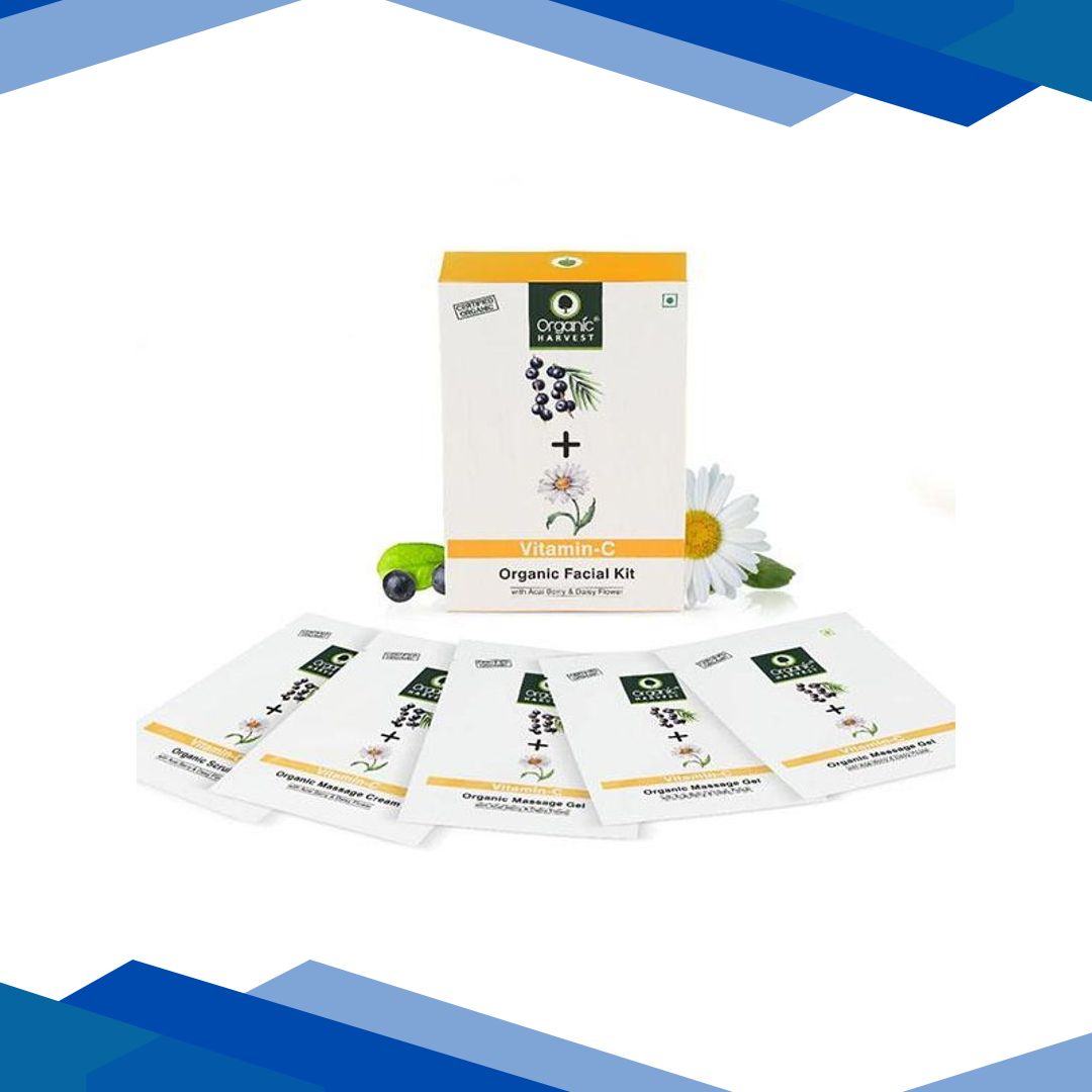 Organic Harvest Brightening Vitamin C Facial Kit 40gm