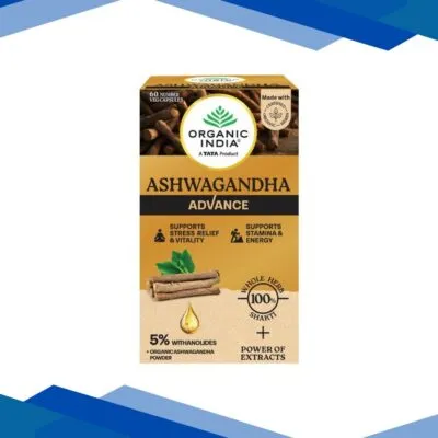 Organic India Ashwagandha Advance Veg Capsule 60’s