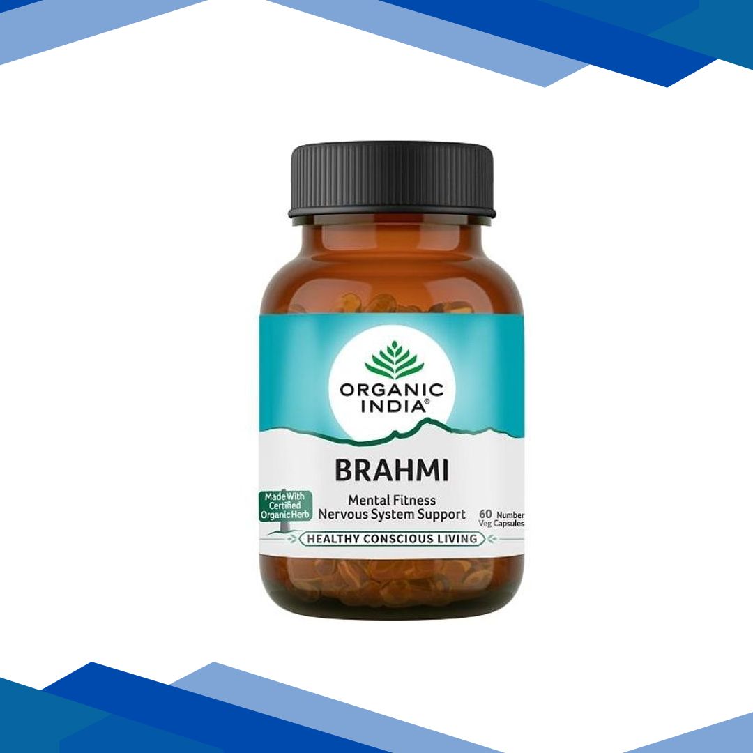 Organic India Brahmi Mental Fitness Veg Capsule 60’s