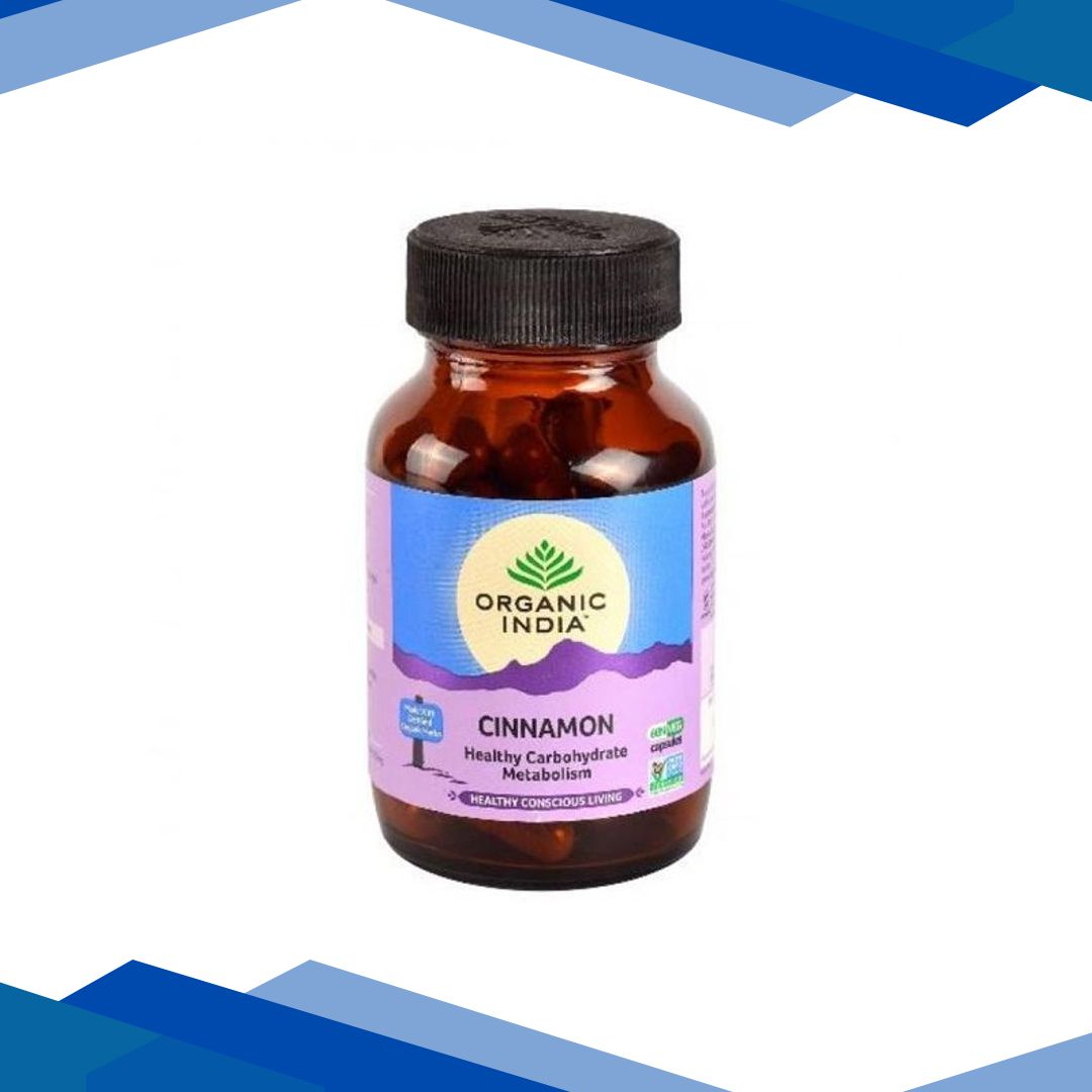 Organic India Cinnamon Capsule 60’s