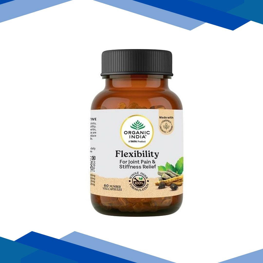 Organic India Flexibility Joint Pain Relief Veg Capsule 60’s