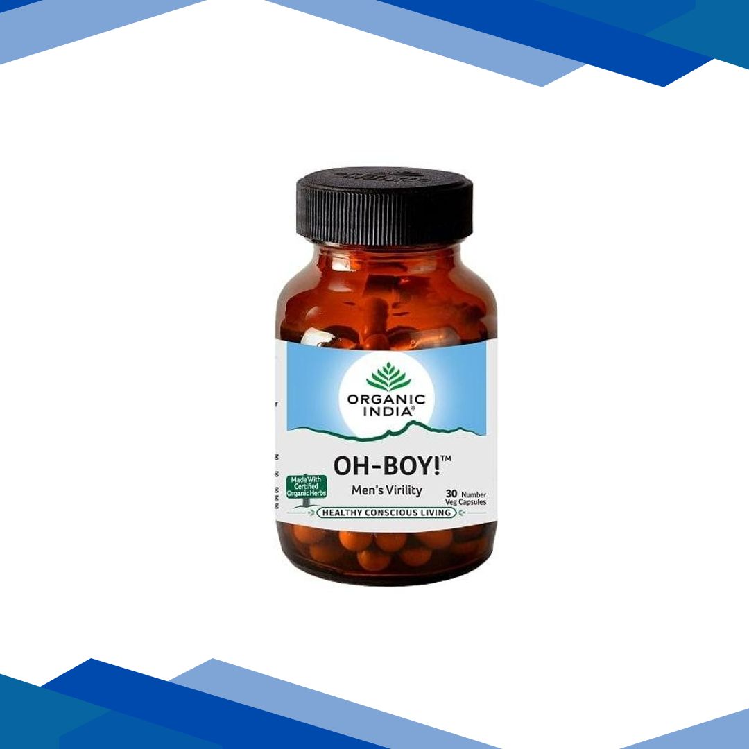 Organic India OH-Boy Men’s Virility Veg Capsule 30’s