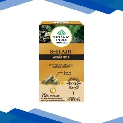 Organic India Shilajit Advance Veg capsule 60’s