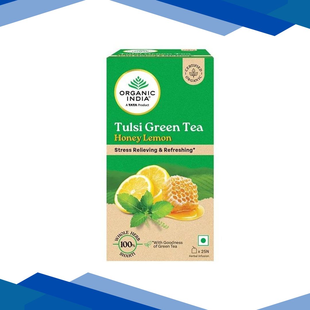 Organic India Tea Bags- Tulsi Honey Lemon 25’s