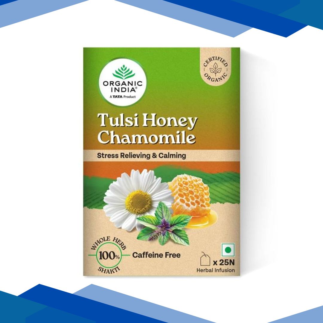 ORGANIC INDIA TULSI HONEY CHAMOMILE 25’s