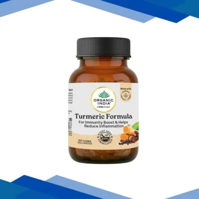 Organic India Turmeric Formula Veg Capsules 60’s