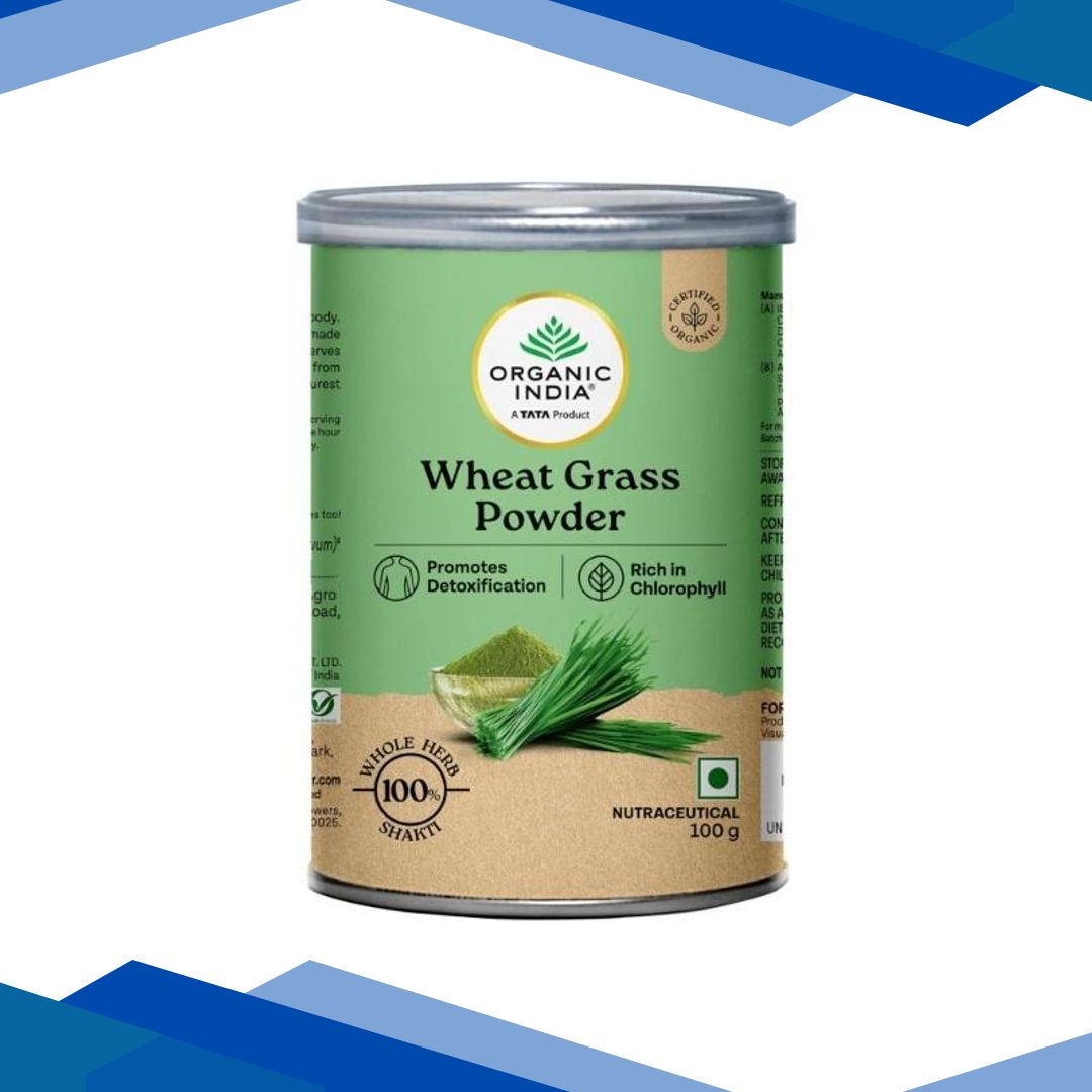 Organic India Wheat Grass Powder 100 gm