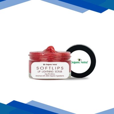Organic Netra Softlips Lip Lightening Scrub 25 gm