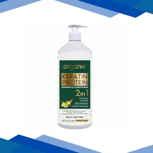 Organix Keratin Protein 2 In 1 Shampoo & Conditioner 1000 ml