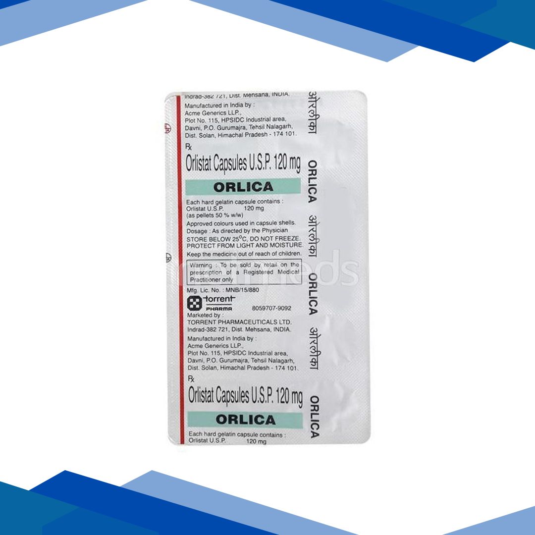 Orlica 120mg Capsule 10’S