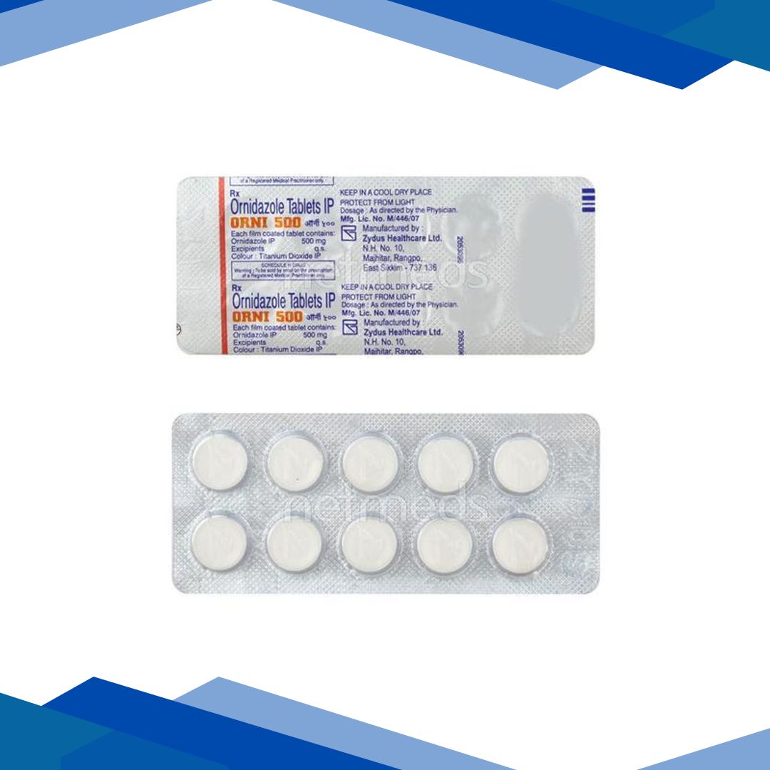 Orni 500mg Tablet 10’S