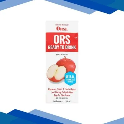 ORS READY TO DRINK APPLE FLAVOUR(JNTL) Liquid 200ml