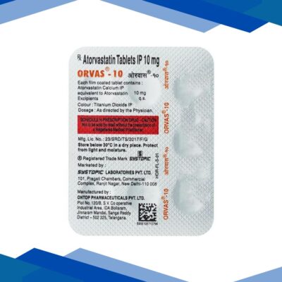 Orvas 10mg Tablet 7’S