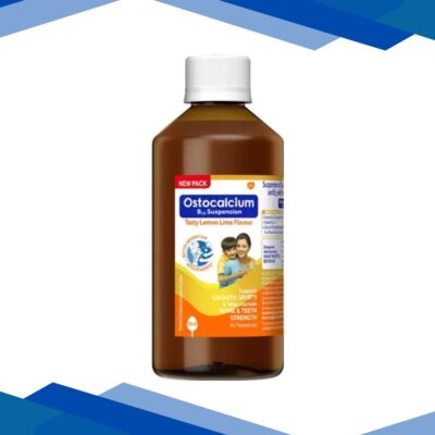 Ostocalcium B12 Suspension – Tasty Lemon Lime Flavour 200ml