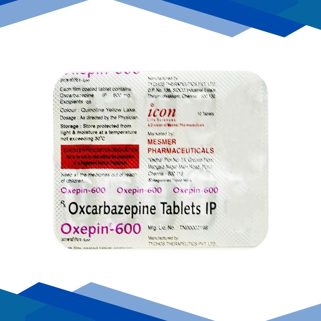 Oxepin 600mg Tablet 10’S
